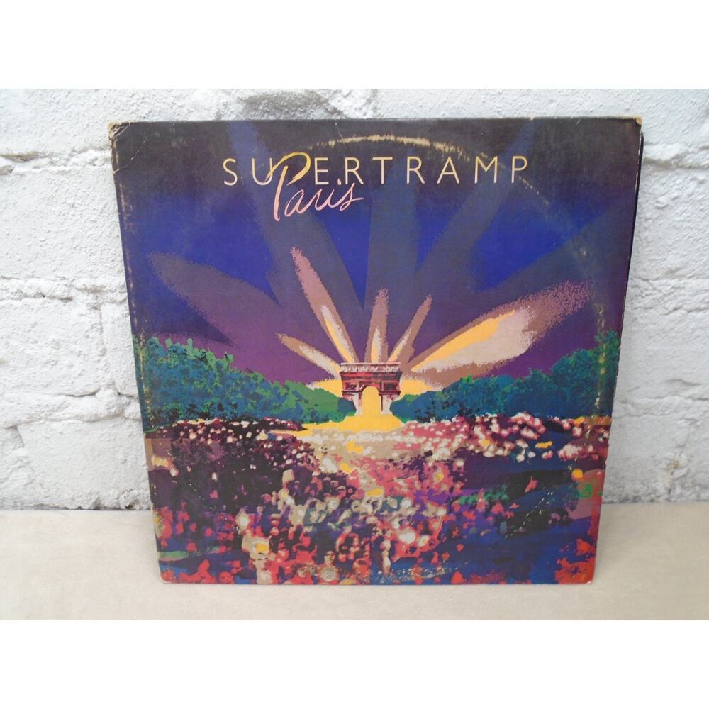 Super Tramp Paris 2x LP. SP-6702. Terre Haute Pressing.